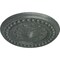 Ekena Millwork Foster Shell Ceiling Medallion (Fits Canopies up to 9 5/8"), 15 3/4"OD x 2"P, Athenian Green Crackle CM15FOAGC - alternate 4
